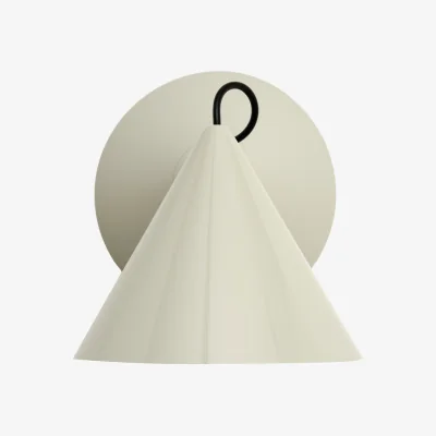 Nordic Nest Tom Dixon Pose Surface wall lamp Putty