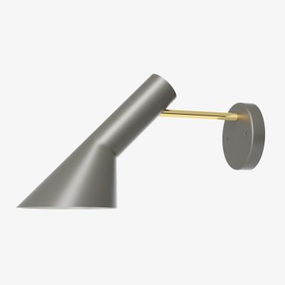 Nordic Nest Louis Poulsen AJ wall lamp fixed installation without switch Brass-warm grey