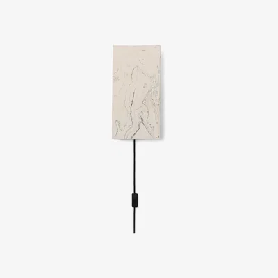 Nordic Nest ferm LIVING Argilla wall lamp Marble White