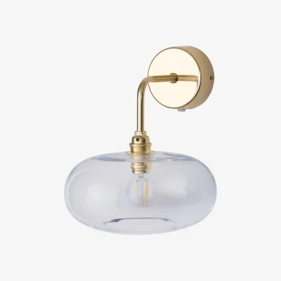 Nordic Nest EBB & FLOW Horizon wall lamp Clear
