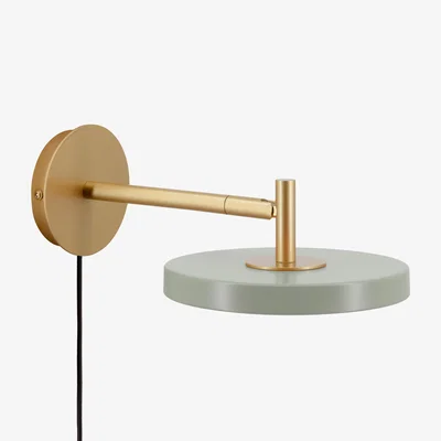 Nordic Nest Umage Asteria Wall short wall lamp Nuance olive