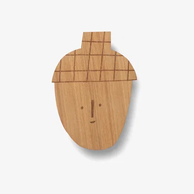 Nordic Nest ferm LIVING Acorn lamp wall lamp Oiled oak