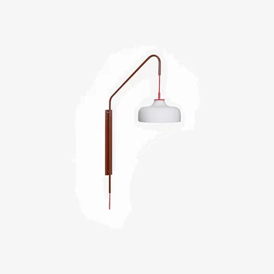 Nordic Nest Hübsch Current wall lamp Red