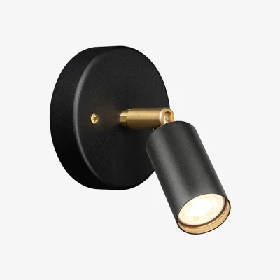 Nordic Nest Örsjö Belysning Starlight 1 ceiling/wall lamp fixed mount Black textured lacquer RAL 9005