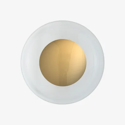 Nordic Nest EBB & FLOW Horizon surface wall lamp Clear Ø36 cm