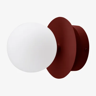 Nordic Nest Globen Lighting Art Deco wall light flush mount Red-White