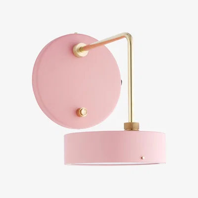 Nordic Nest Made By Hand Petite Machine wall lamp Light pink