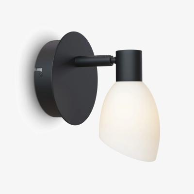 Nordic Nest Herstal Cut wall lamp Black