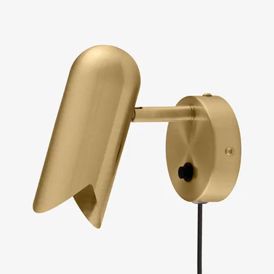 Nordic Nest Globen Lighting Savoy wall lamp Gold-coloured