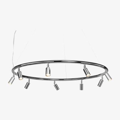 Nordic Nest Örsjö Belysning Starlight round wall and ceiling lamp Ø100 cm Nickel-plated brass