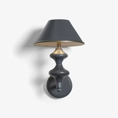 OKA OKA, Minerva Wireless Wall Lamp - Antique Grey, Wall Lamp