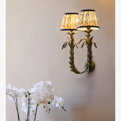 OKA OKA, Saras Wall Light - Verdigris, Wall Lamp