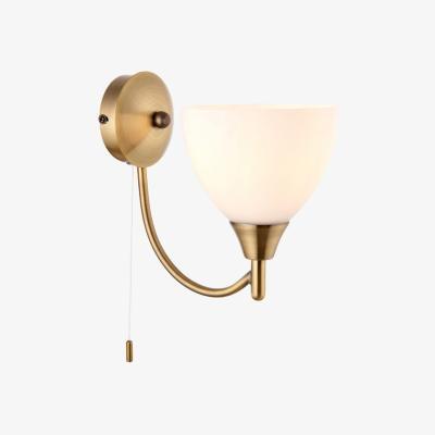 Olivia's Gallery Direct Alton 1 Wall Light Antique Brass