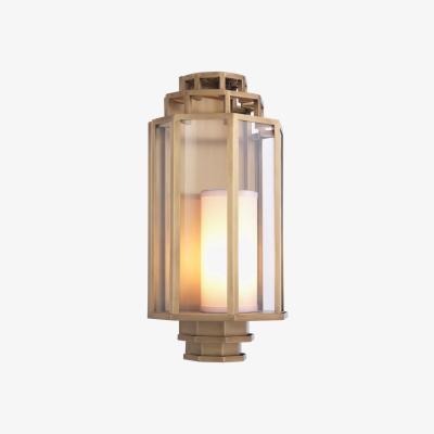 Olivia's Eichholtz Monticello Wall Lamp in Antique Brass