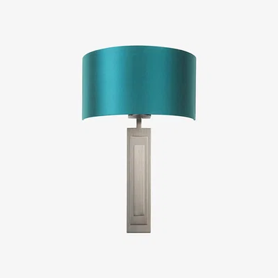 Olivia's Olivia's Giselle Brushed Bronze And Teal Wall Light