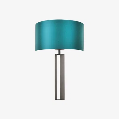 Olivia's Olivia's Harriet Brushed Bronze And Teal Wall Light