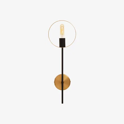 Olivia's Olivia's Soft Industrial Collection - Tiesto One Bulb Ring Wall Light