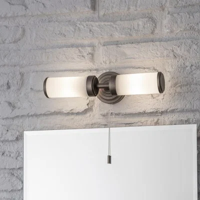 Olivia's Garden Trading Beaufort Bathroom Light in Bronze