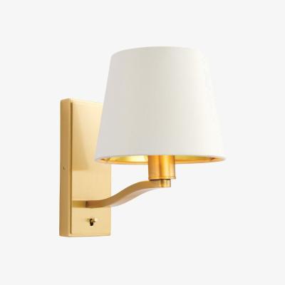 Olivia's Gallery Direct Small Harvey Wall Light Brushed Gold
