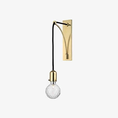 Olivia's Hudson Valley Lighting Marlow Steel 1 Light Wall Sconce