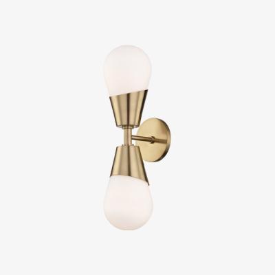 Olivia's Hudson Valley Lighting Cora Steel 2 Light Wall Sconce
