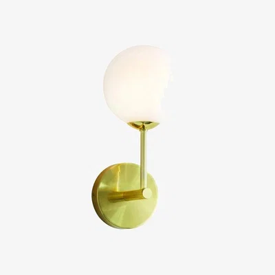 Olivia's Gallery Direct Polder Wall Light Brushed Gold
