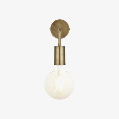 Olivia's Industville Sleek Edison Wall Light - Brass - Outlet
