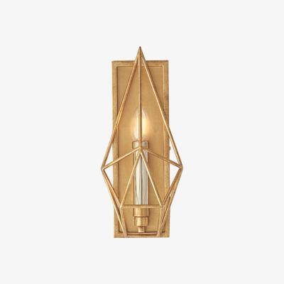 Olivia's Olivia's Ingrid Antique Gold And Silver Leaf Wall Light