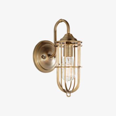 Olivia's Elstead Urban Renewal 1 Wall Light Light Dark Antique Brass