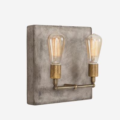 Olivia's Andrew Martin Cameron Double Wall Light Brass