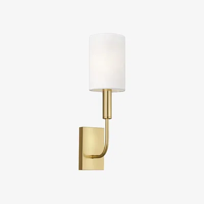 Olivia's Elstead Brianna 1 Light Wall Light Burnished Brass