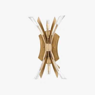 Olivia's Quintiesse Vida 2 Light Wall Light