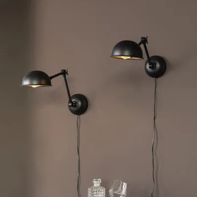 Olivia's Olivia's Nordic Living Collection - Maeve Wall Lamp in Black