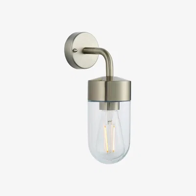 Olivia's Gallery Interiors North Wall Light Brushed Steel