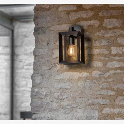 Olivia's Garden Trading Brunswick Wall Light in Black