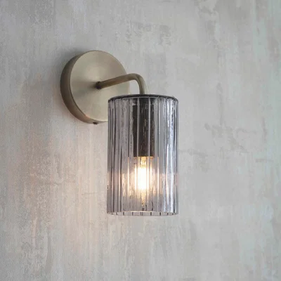 Olivia's Garden Trading Clarendon Glass Wall Light