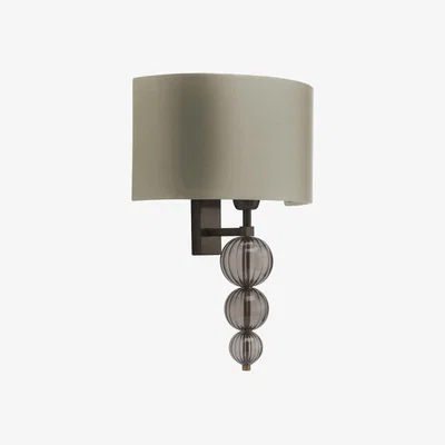 Olivia's Heathfield & Co Alette Dark Bronze Wall Light