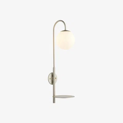 Olivia's Olivia's Sandra Champagne And Opal Glass Wall Light