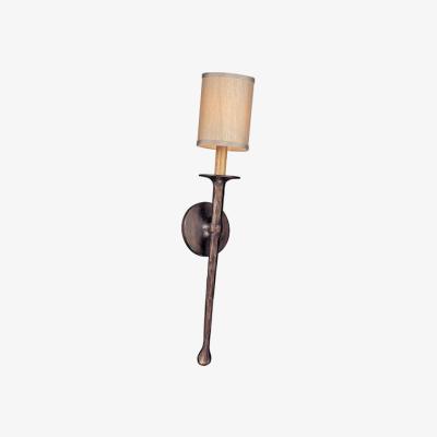 Olivia's Hudson Valley Lighting Faulkner Hand-Worked Iron 1lt Wall Sconce | Outlet