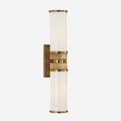 Olivia's Andrew Martin Harper Wall Light Aged Brass