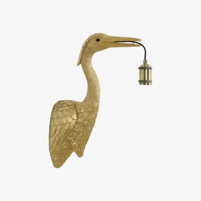 Olivia's Light & Living Crane Wall Light Gold