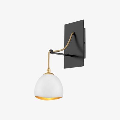 Olivia's Quintessentiale Nula Shell White and Luxe Gold Wall Light