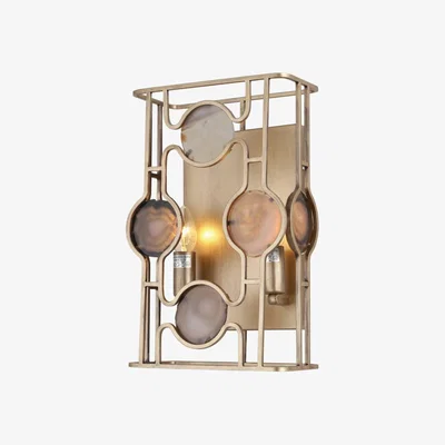 Olivia's Libra Agate Wall Light