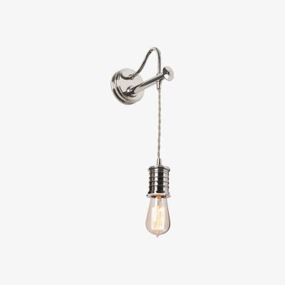 Olivia's Elstead Douille 1 Light Wall Light Polished Nickel