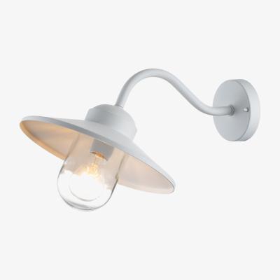 Olivia's Elstead Lighting Klampenborg 1 Light Wall Lantern in White