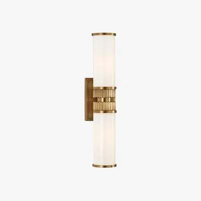 Olivia's Hudson Valley Lighting Harper Brass 2 Light Bath Bracket