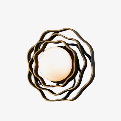 Olivia's Hudson Valley Lighting Luma Hand-Crafted Aluminum 1lt Wall Sconce