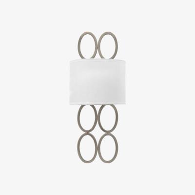Olivia's Hinkley Jules 2 Light Wall Light in Brushed Nickel
