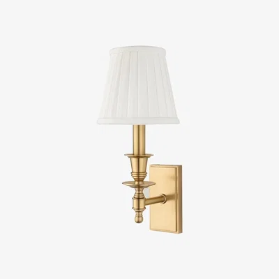Olivia's Hudson Valley Lighting Eldridge Steel 1 Light B Wall Light