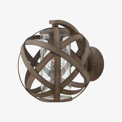 Olivia's Elstead Carson 1 Light Wall Light Vintage Iron